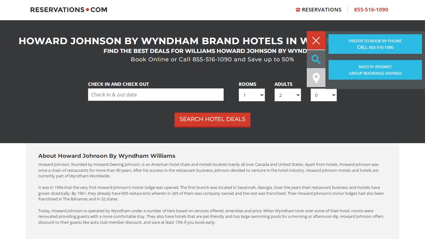 Howard Johnson By Wyndham brand hotels in Williams, Arizona